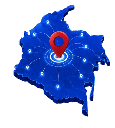 Cobertura Kredicell en toda Colombia